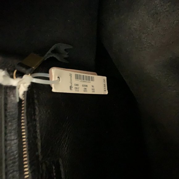 Madewell The Zip Top Transport Tote in True Black New with tags $198 - Picture 2 of 2